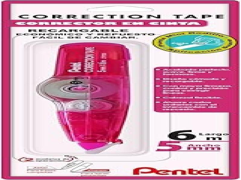 CORRECTOR CINTA 6.0MMX5MM PENTEL ZTP205BPM BL. C1 REP 12