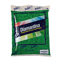 DIAMANTINA GRUESA BOL. 1KG 05 VERDE BANDERA