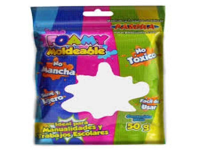 FOAMY MOLDEABLE 50G. BLANCO E.10 C.200