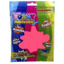 FOAMY MOLDEABLE 50G. CORAL E.10 C.200
