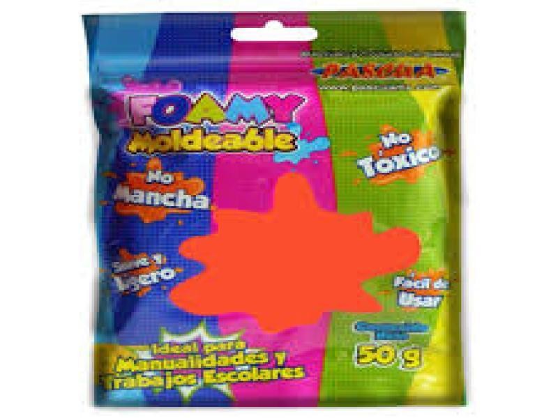 FOAMY MOLDEABLE 50G. NARANJA E.10 C.200