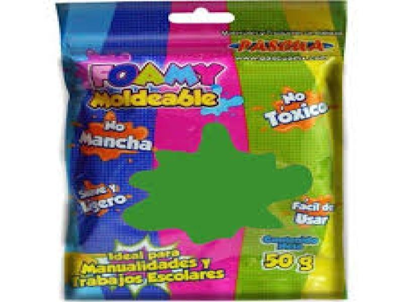 FOAMY MOLDEABLE 50G. VDE. BANDERA E.10 C.200