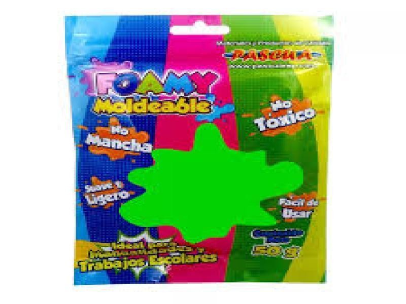 FOAMY MOLDEABLE 50G. VERDE LIMON E.10 C.200