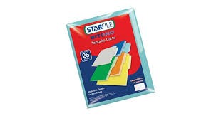 FOLDER BITONO CTA. STARFILE AQUA PAQ. C25 C.20