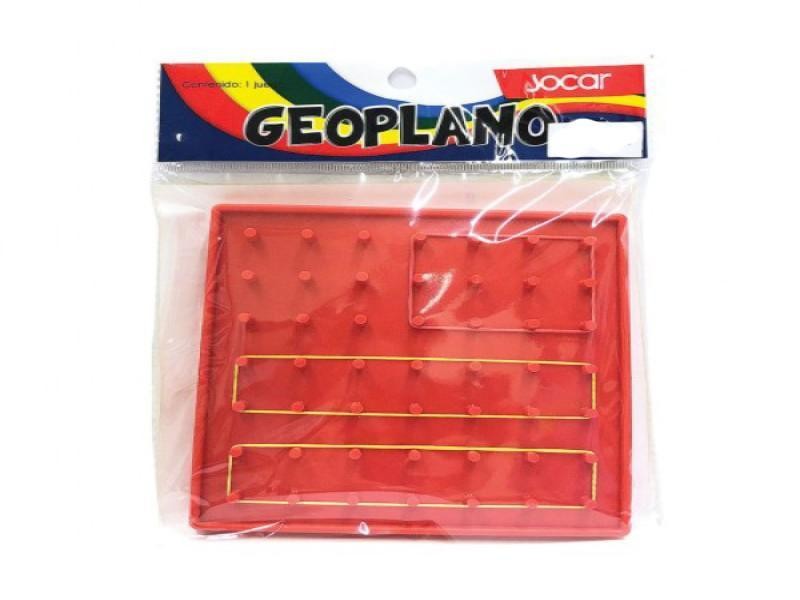 GEOPLANO PLAST. 15X15CM. JOCAR BL. C1PAZA C.120