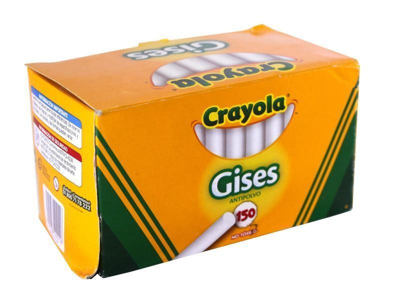 GIS COMPRIMIDO CRAYOLA CAJA C150 BLANCO 511406 C.12
