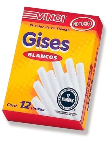 GIS MOLDEADO VINCI CAJA C12 BLANCO C.250
