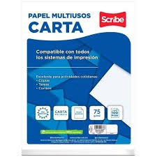 HOJA MULTIUSOS CTA. SCRIBE 5900 PAQ.C50H. BCO. 36K C.48