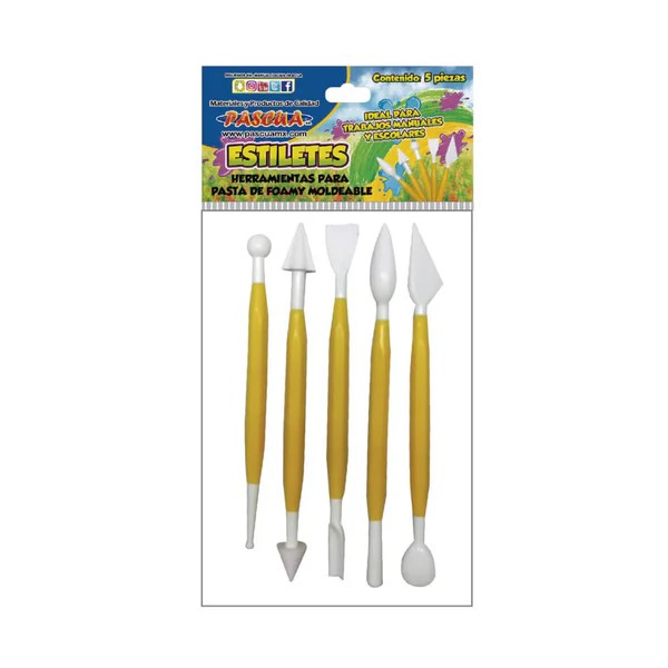 ESTILETES PFOAMY MOLDEABLE PASCUA BL.C5 SURT. FM001 E.12