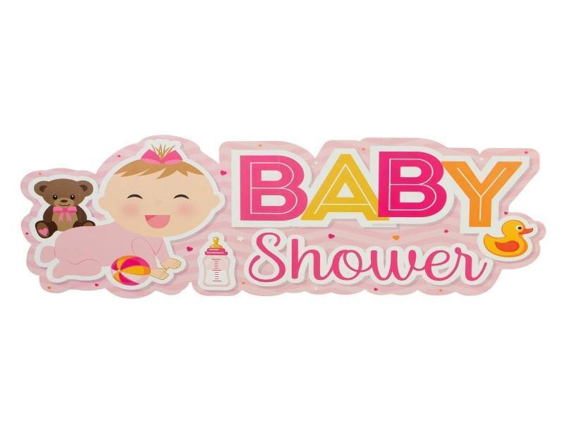 LETRERO BABY SHOWER PINK 1555 PADI BOLSA C1 PZA. C.25