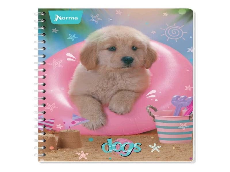 LIBRETA APUNTES DOGS NORMA 525224 RAYA ESP. 80H. C72