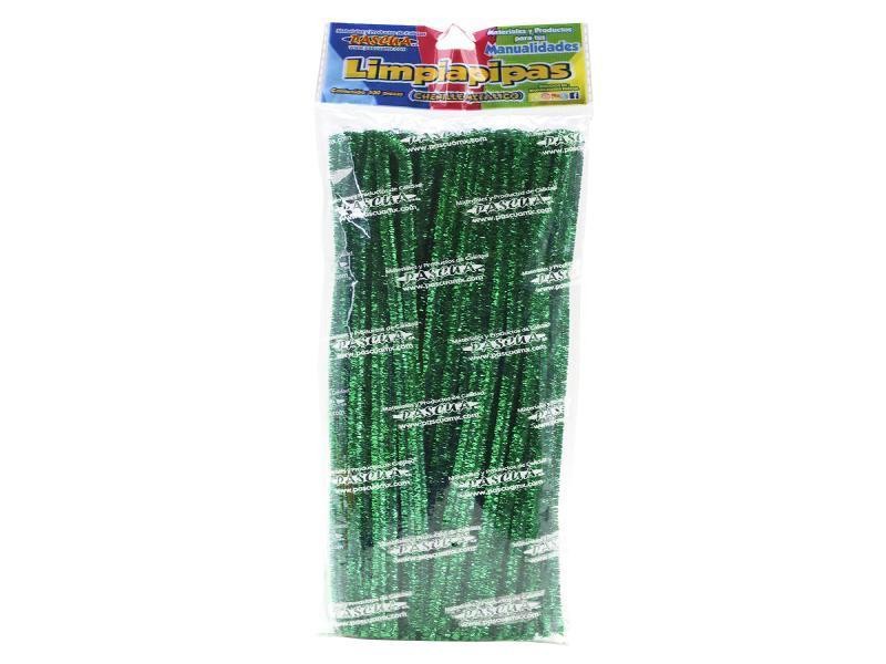 LIMPIAPIPAS MET. BOL. C100 PZ. VERDE PASCUA C.100