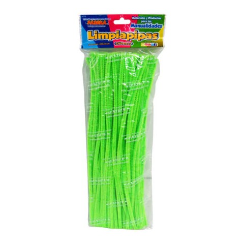 LIMPIAPIPAS BOL. C100 PZ. VERDE LIMON PASCUA C.100
