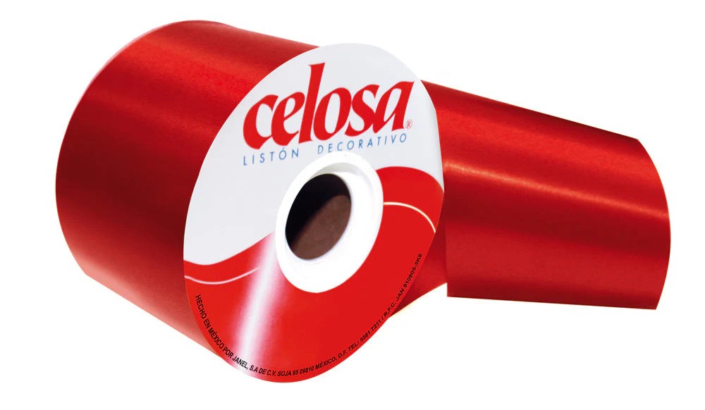 LISTON CELOSA 22 ROJO 019 JANEL 91.4M. C.12