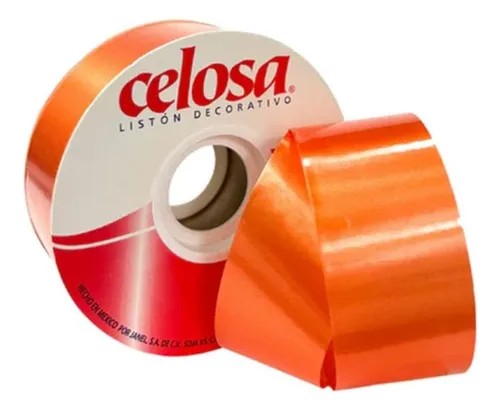 LISTON CELOSA KRYSTAL 9 NARANJA 332 JANEL 50M C.32