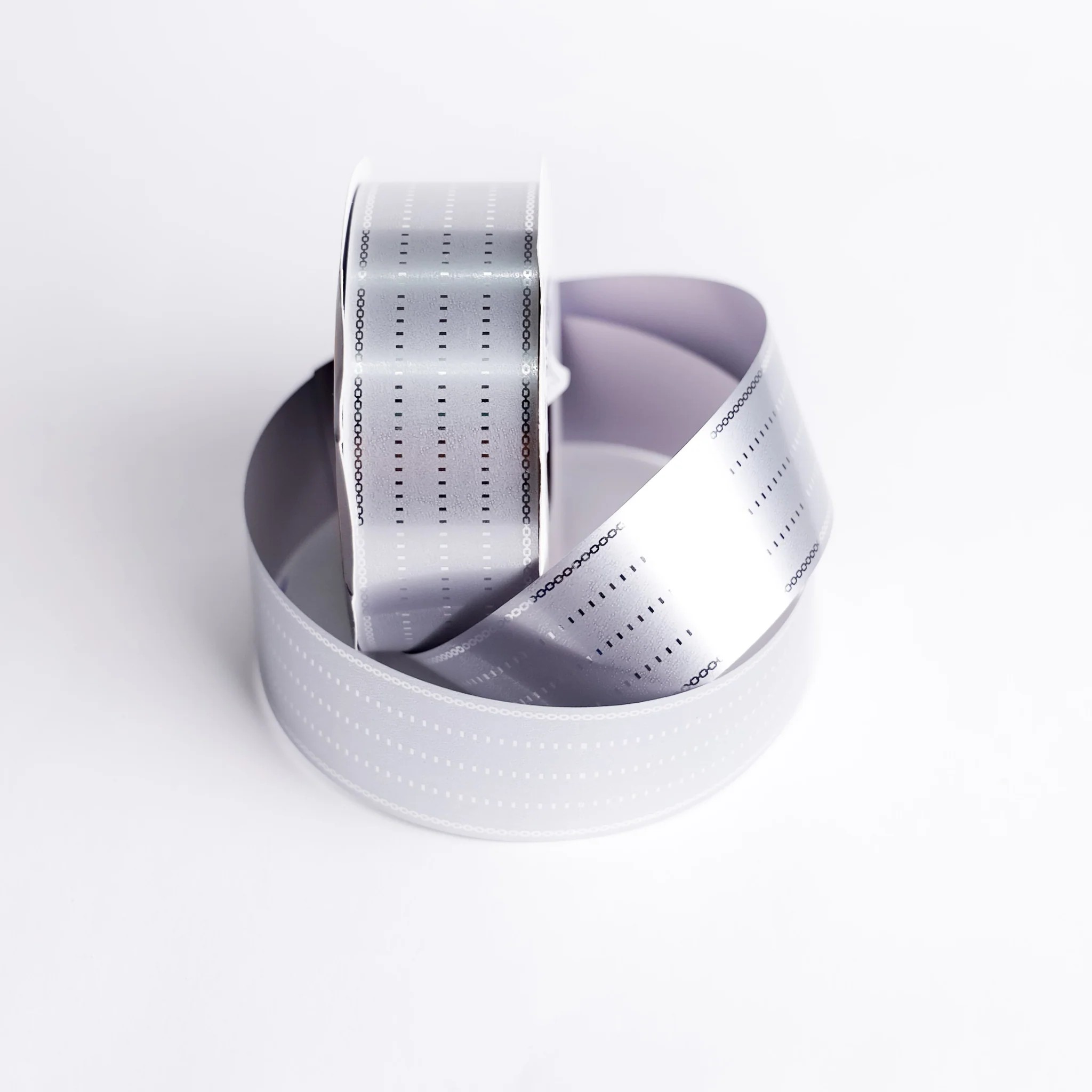 LISTON 9 RAYAS MET. PLATA COLOR-S 40M. C.32
