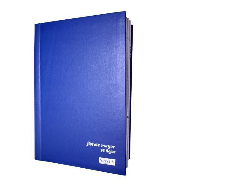 LIBRO FLORETE MAYOR AZUL INTERLIB FF.96 H. E.8 C.40