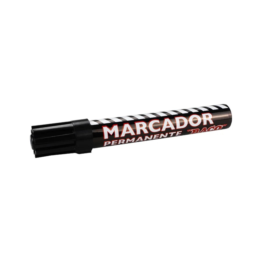 MARCADOR PERM. GRUESO MET. BACO NGO.E12 C144