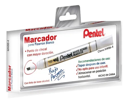 MARCADOR PPIZ. GRUESO EST.C4 MW86 PENTEL PLAST.E1 C150