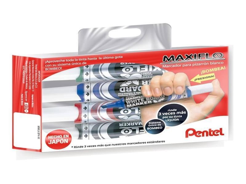 MARCADOR PPIZ. GRUESO EST.C4 MWL6BP4-M PENTEL PLAST. C.100
