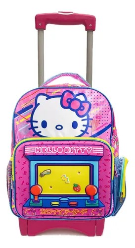 MOCHILA PRIMARIA NIÑA HELLO KITTY 174454179176 RUZ C.8