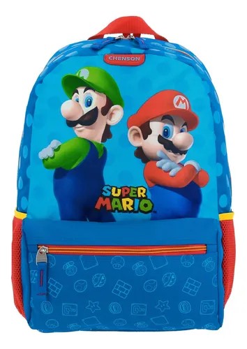 MOCHILA PRIMARIA NIÑO MARIO BROS MB66075-9 CHENSON C.24