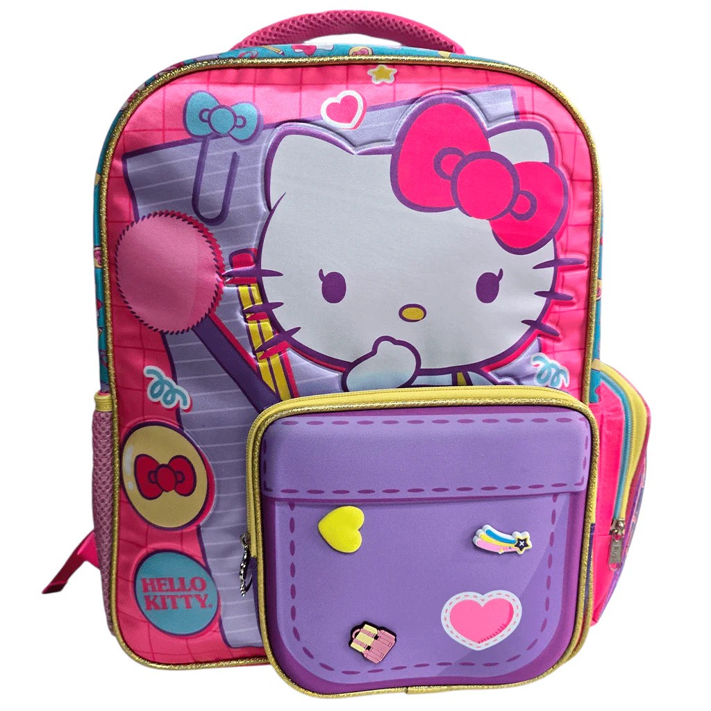 MOCHILA PRIMARIA NIÑA HELLO KITTY 174613179899 RUZ C.12