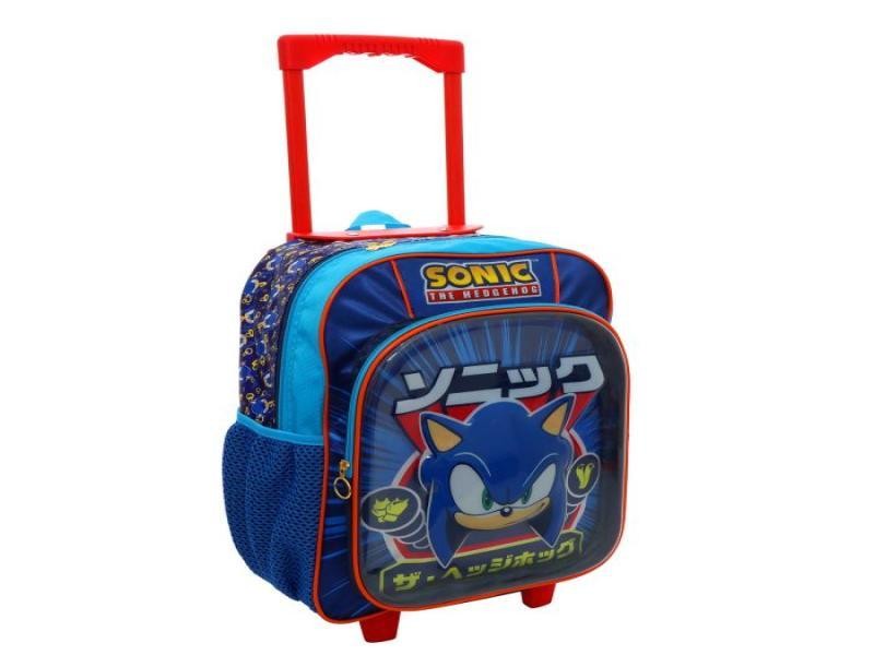 MOCHILA PRIMARIA NIÑO RUEDAS SONIC 175254 RUZ C.8