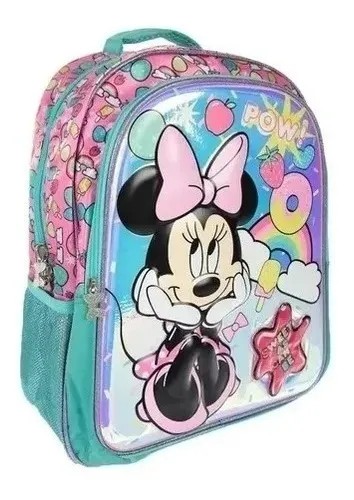MOCHILA PRIMARIA NIÑA 3D MINNIE 174438 RUZ C.8