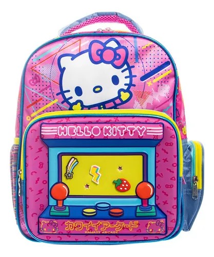 MOCHILA KINDER NIÑA HELLO KITTY 174612179175 RUZ C.12
