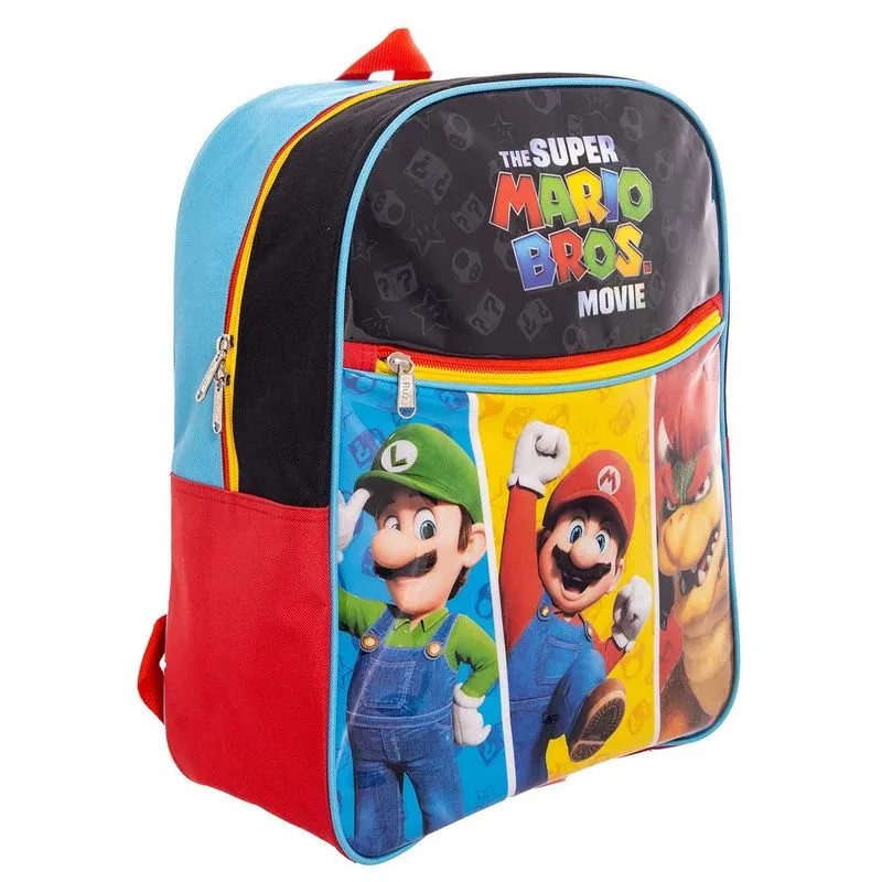 MOCHILA PRIMARIA NIÑO MARIO BROS 176895178621 RUZ C.12