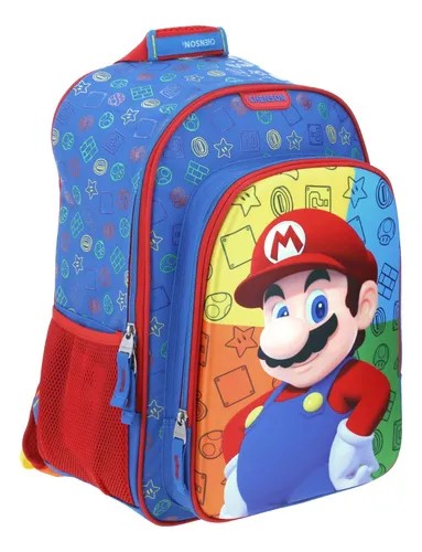 MOCHILA PRIMARIA NIÑO MARIO MB65621-9MB66306-9 CHENSON C.24