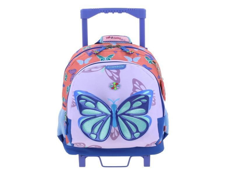 MOCHILA CRUEDAS HAPPY GIRL HG66027-9 CHENSON C.12