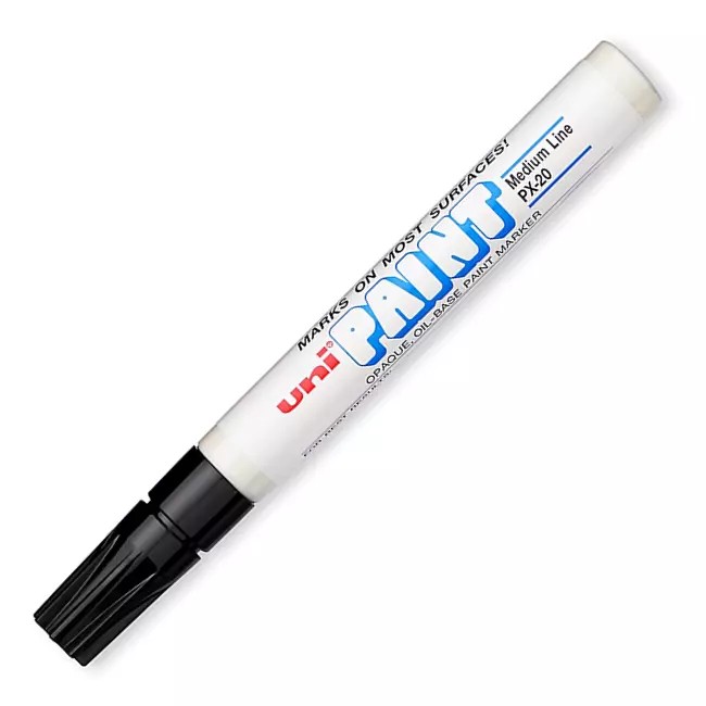 MARCADOR PERM. DELG. UNI-PAINT PX20 PRED. NGO. E12 C144