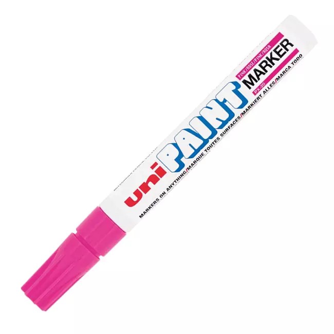 MARCADOR PERM. DELG. UNI-PAINT PX20 PRED. ROSA E12 C144