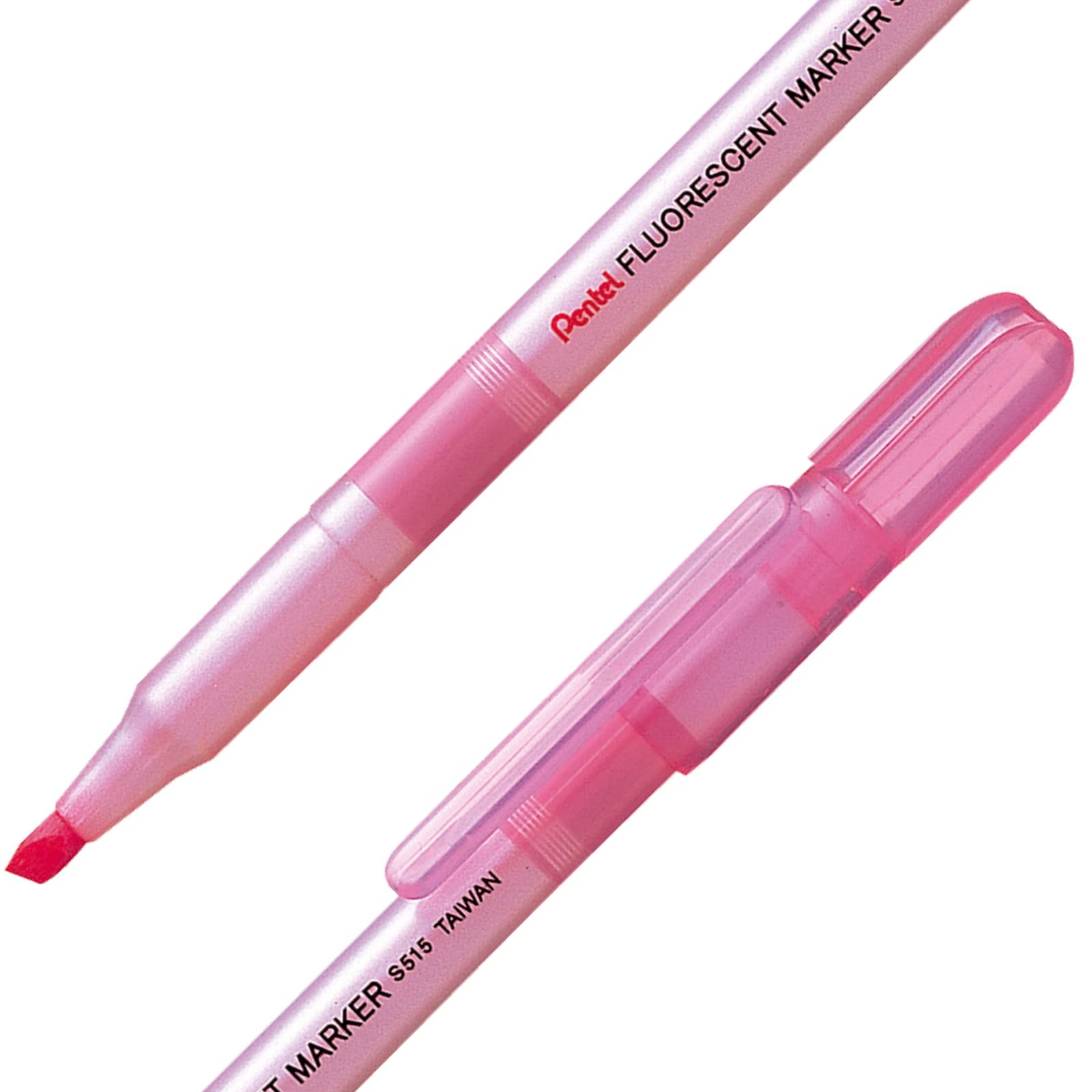 RESALTADOR DELG. S515P PENTEL ROSA E.12 C.888