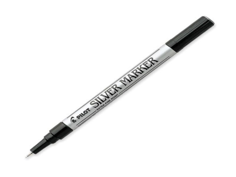 MARCADOR PERM. DELG. SILVER MARKER PILOT P.XF. PTA.12