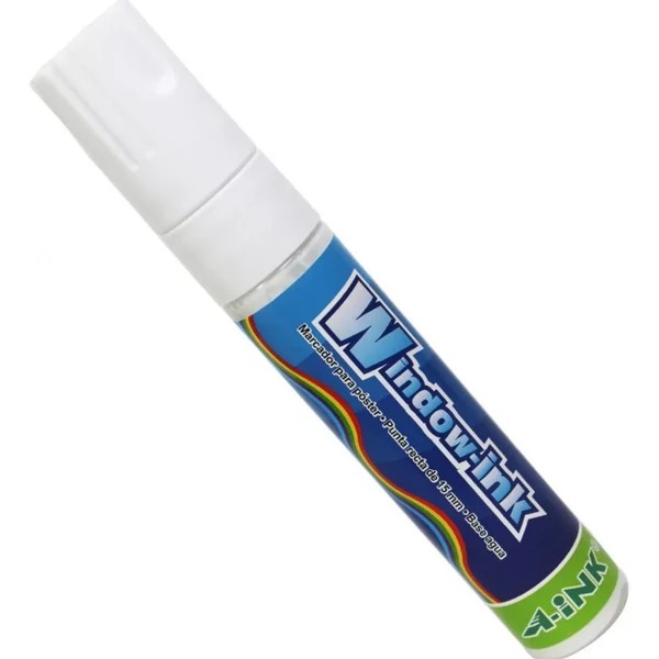 MARCADOR PVIDRIO EX. GRUESO WINDOW-INK BLANCO12360