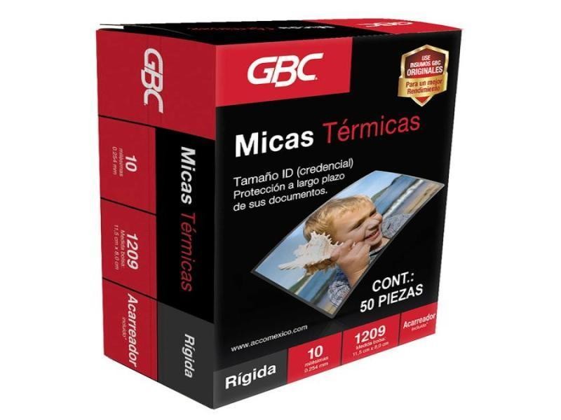 MICA TERMICA 80X115 MM 10 MIL. GBC 1209 CJA.C100 C.6
