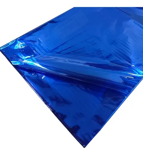 PAPEL CELOFAN 90X100 AZUL E.25 C.1000