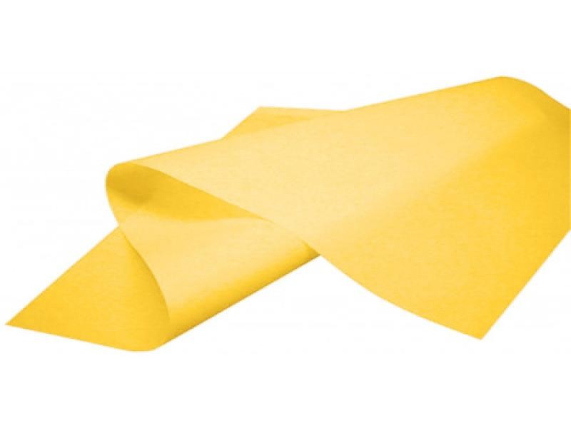 PAPEL CHINA 50X75 CM. AMARILLO HUEVO E.100 C.1000