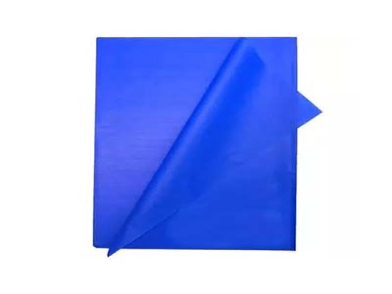 PAPEL CHINA 50X75 CM. AZUL FUERTE E.100 C.1000