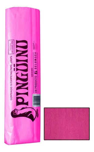 PAPEL CREPE PINGUINO ROSA MEXICANO E.10 C.250 7