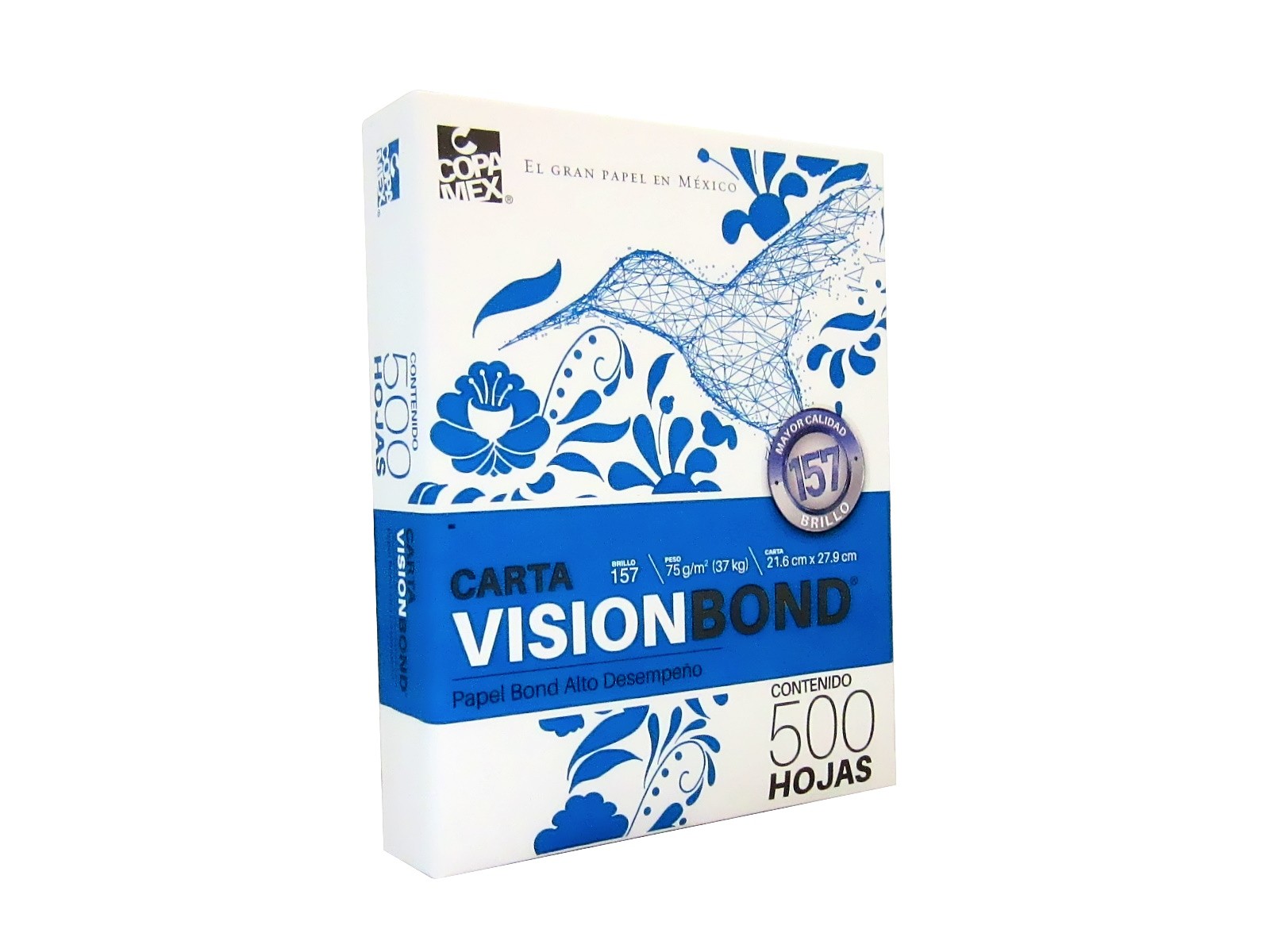 PAPEL BOND BCO. CTA. 97 VISION 75G. MILL. E..5 C.5