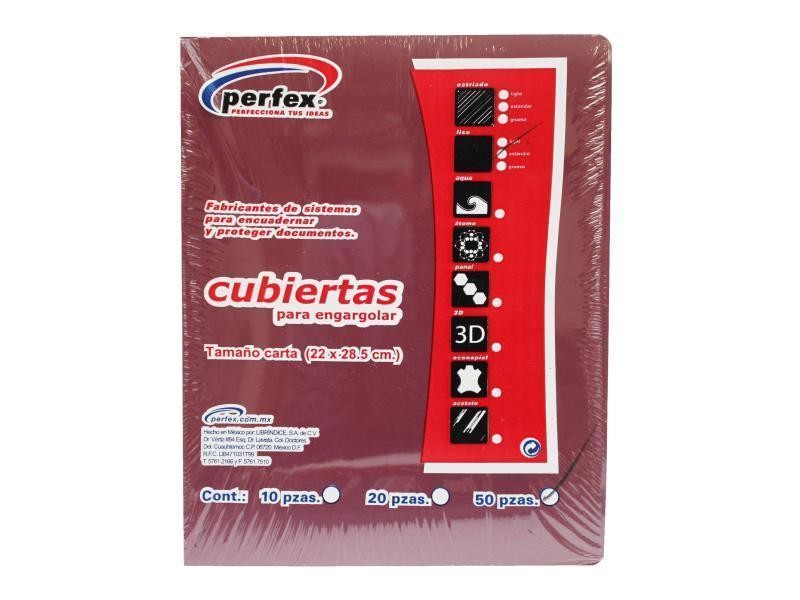 CUBIERTA CTA. LISA BIPOL GUINDA 14P. E.25 C.250