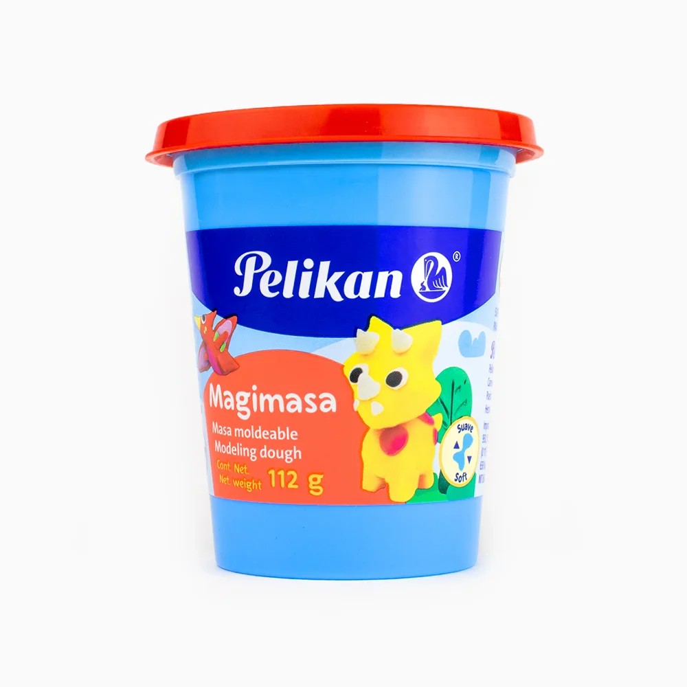 PASTA PMODELAR MAGIMASA PELIKAN 112G. ROJA C.18