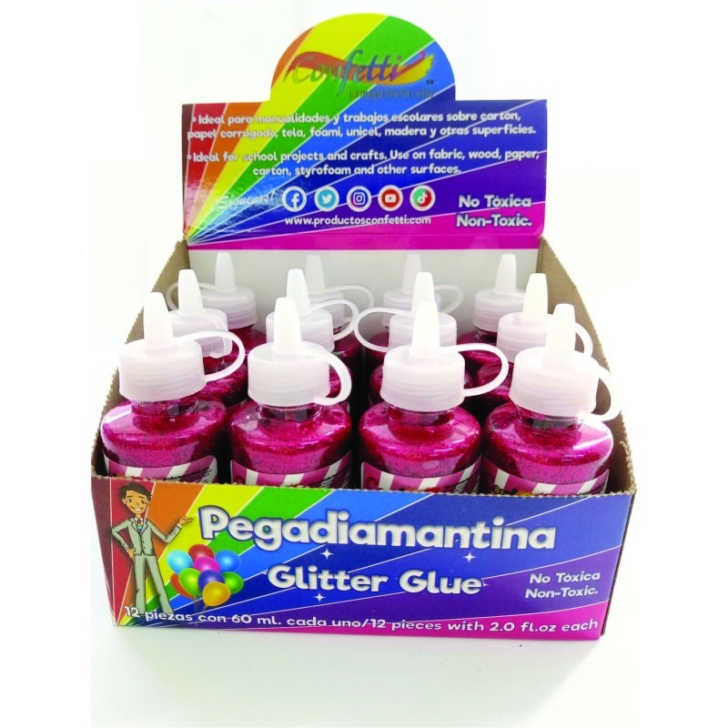 PEGAMENTO CDIAM. 60ML. CONFETTI FIUSHA E.12 C.288