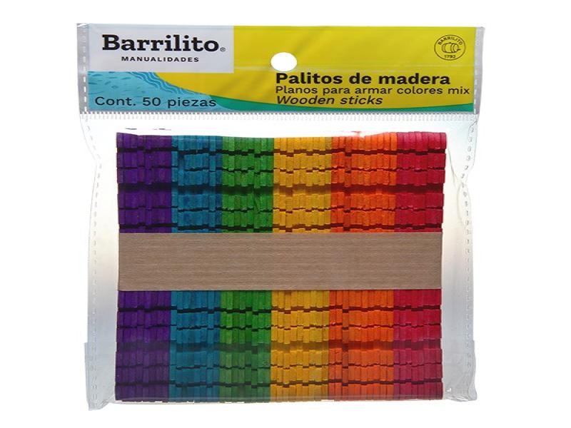 PALITOS ARM. MAD. COL. 10X115MM W600C BOL. C50 PZ. 2472