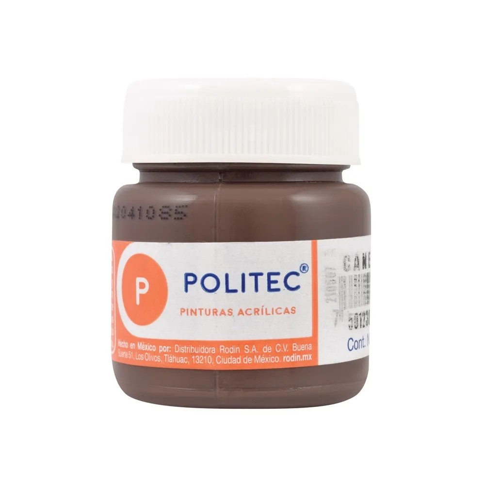 PINTURA ACRILICA POLITEC 30ML. CANELA 339 E.15 C.90