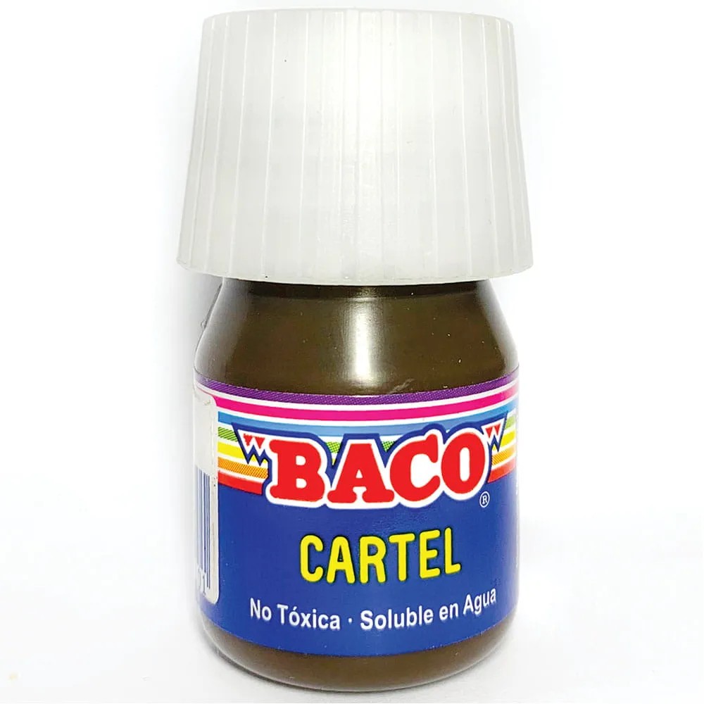 PINTURA CARTEL BACO 57-A 20ML.CAFE E.10 C.200